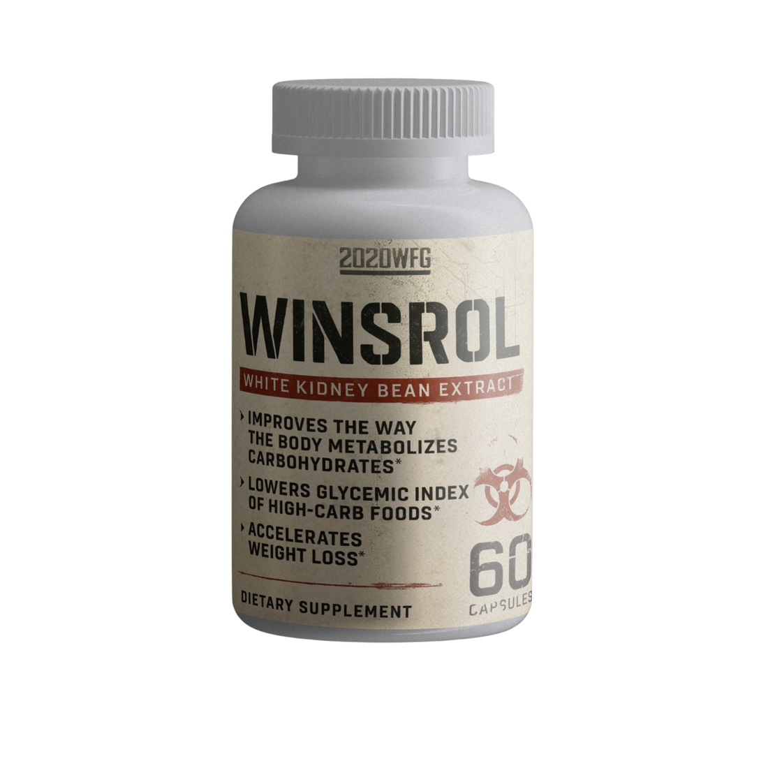 WINSROL: Metabolic Definition Catalyst | 60 Capsules – White Kidney Bean &amp; Natural Actives for Lean Physique Support