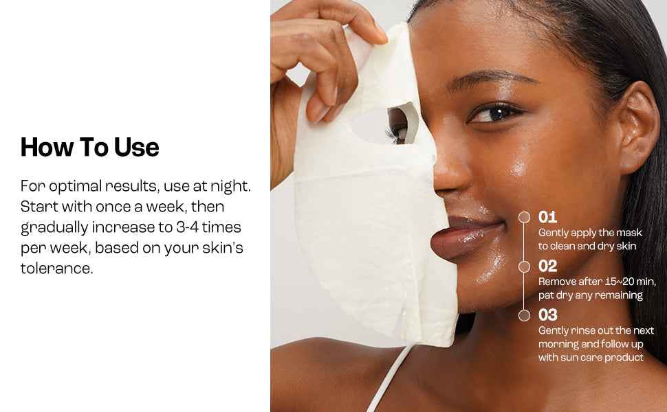 Retinal Resurfacing Sheet Mask 5-Pack Box