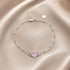 S925 Sterling Silver Pavé CZ Plated Bracelet for Women  DestGlow