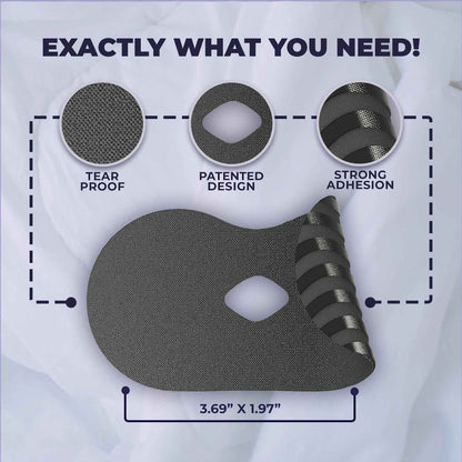 Muzzle® Mouth Tape for Adults (Strong Hold)