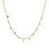 Choker Necklace with Hammered Beads in 14k Yellow Gold by Bids.com