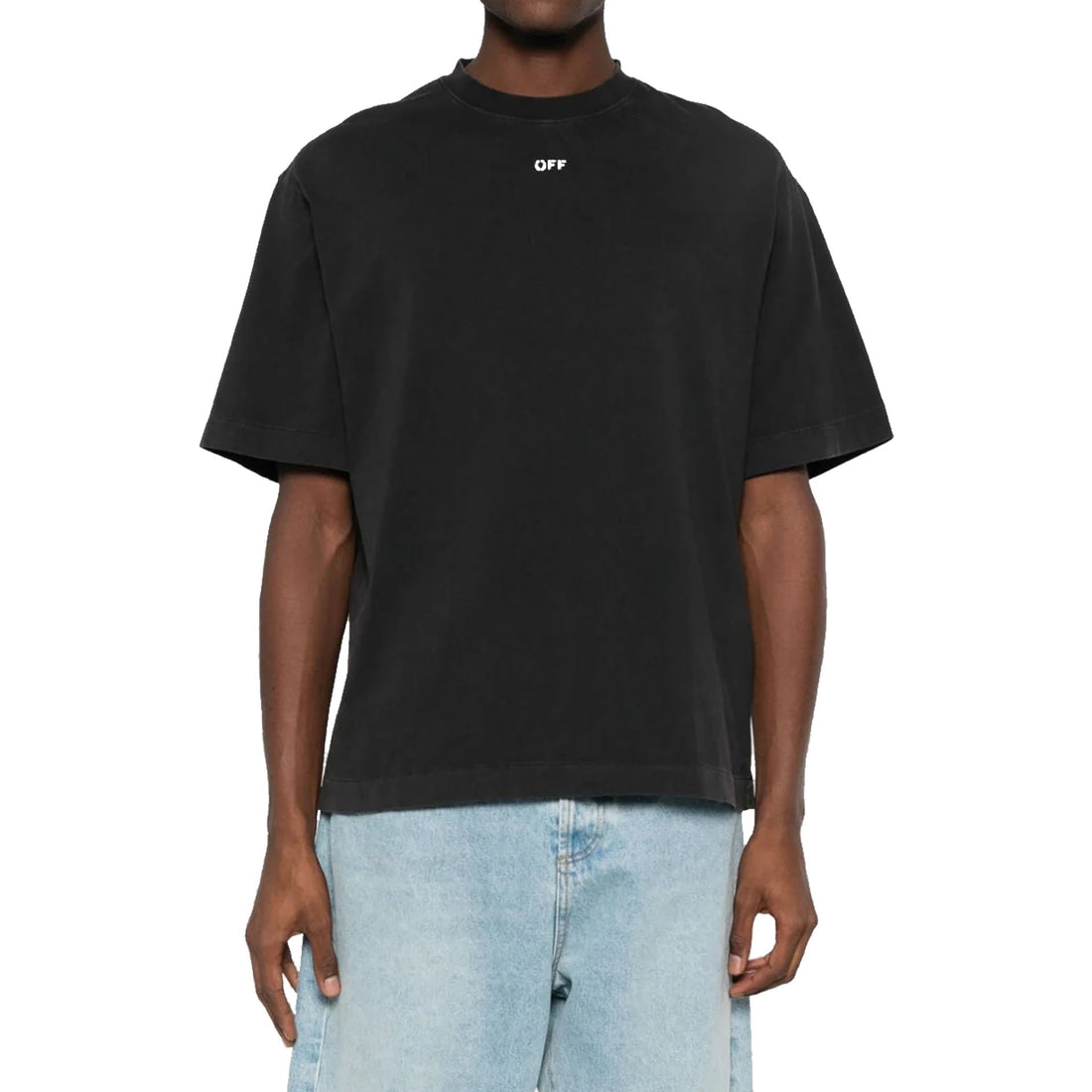 Off White S.Matthew Skate Logo-Print T-Shirt Men by Luosophy