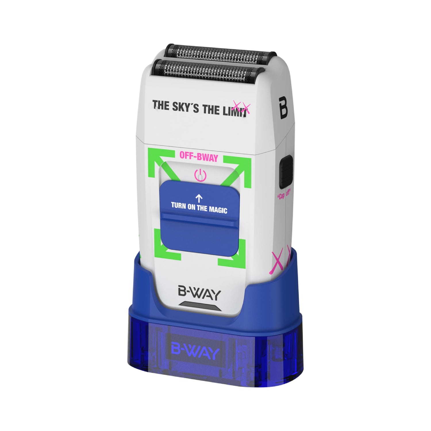B-Way Katana Clipper, T-Pro Trimmer, Off-Shaver - 3 in 1 Set by RT-Way USA