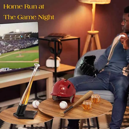 Home Run Baseball Decanter Set
