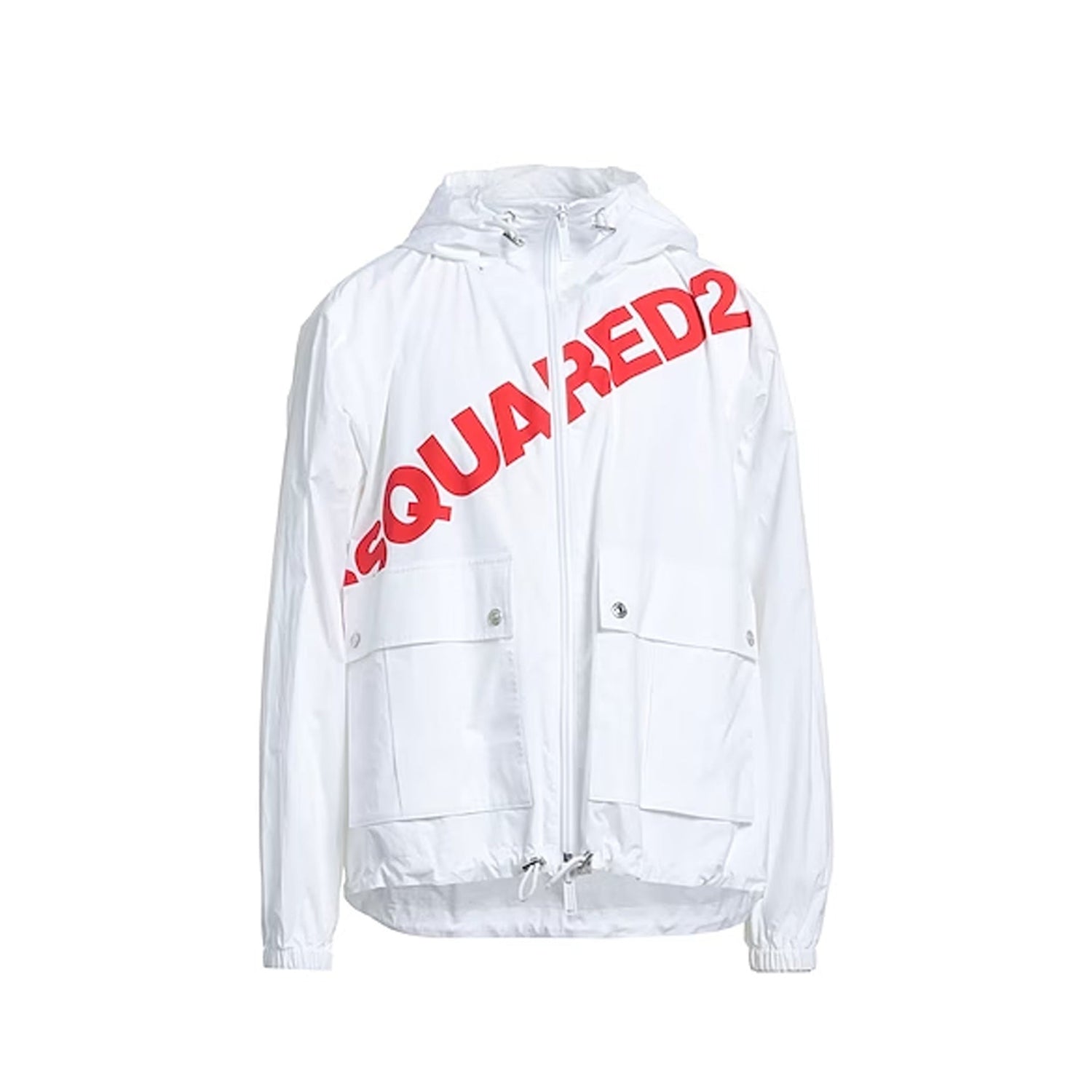 Dsquared2 Logo Hooded Windbreaker Men by Luosophy