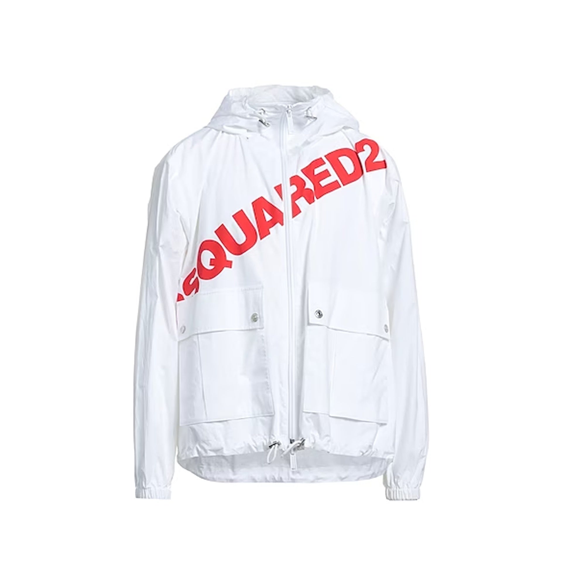 Dsquared2 Logo Hooded Windbreaker Men by Luosophy