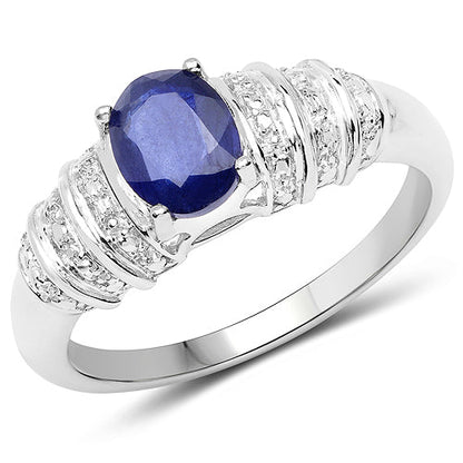 1.40 Carat Genuine Kyanite .925 Sterling Silver Ring by Bids.com