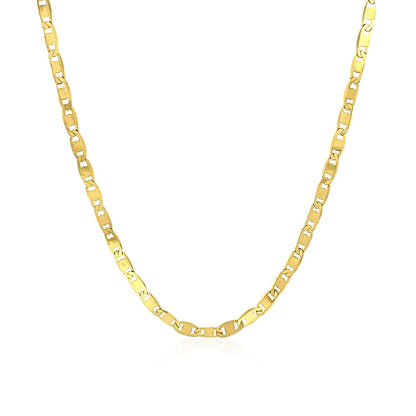 2.3mm 10k Yellow Gold Mariner Link Chain by Bids.com