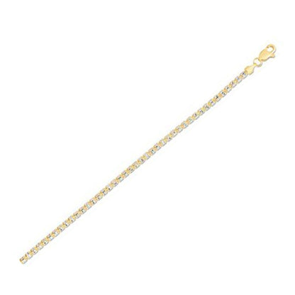 Ice Barrel Chain in 14k Yellow Gold (2.70 mm) by Bids.com