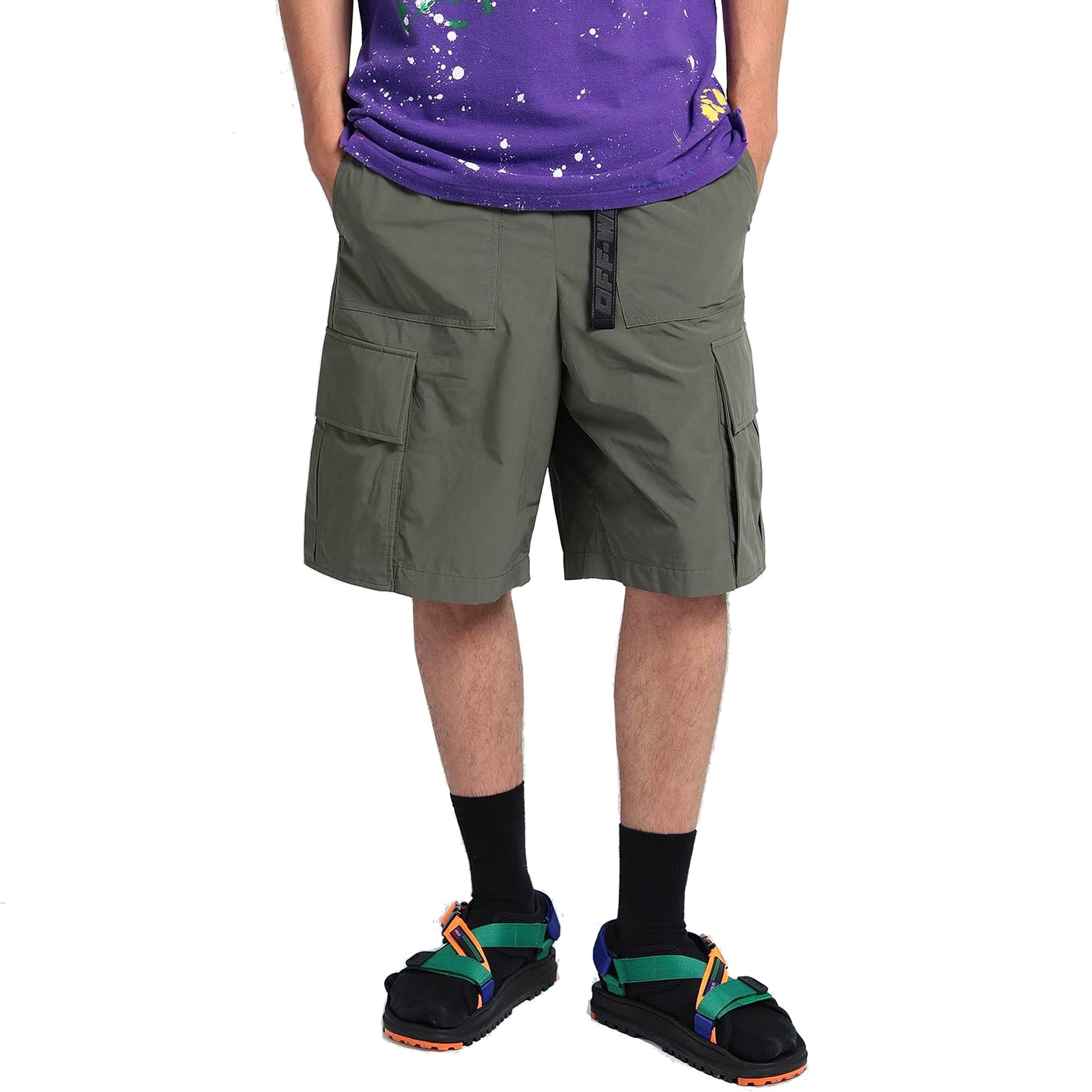Off-White Bermuda Shorts Men by Luosophy