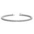 Lab Grown Round Diamond Tennis Bracelet in 14k White Gold (3 cctw F/G VS2/SI1) by Bids.com
