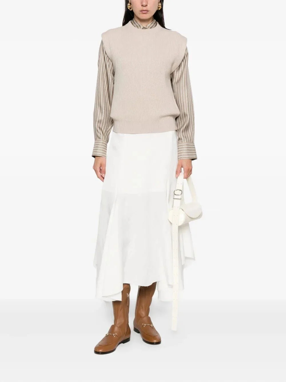 Brunello Cucinelli Women Knitted Vest by Luosophy