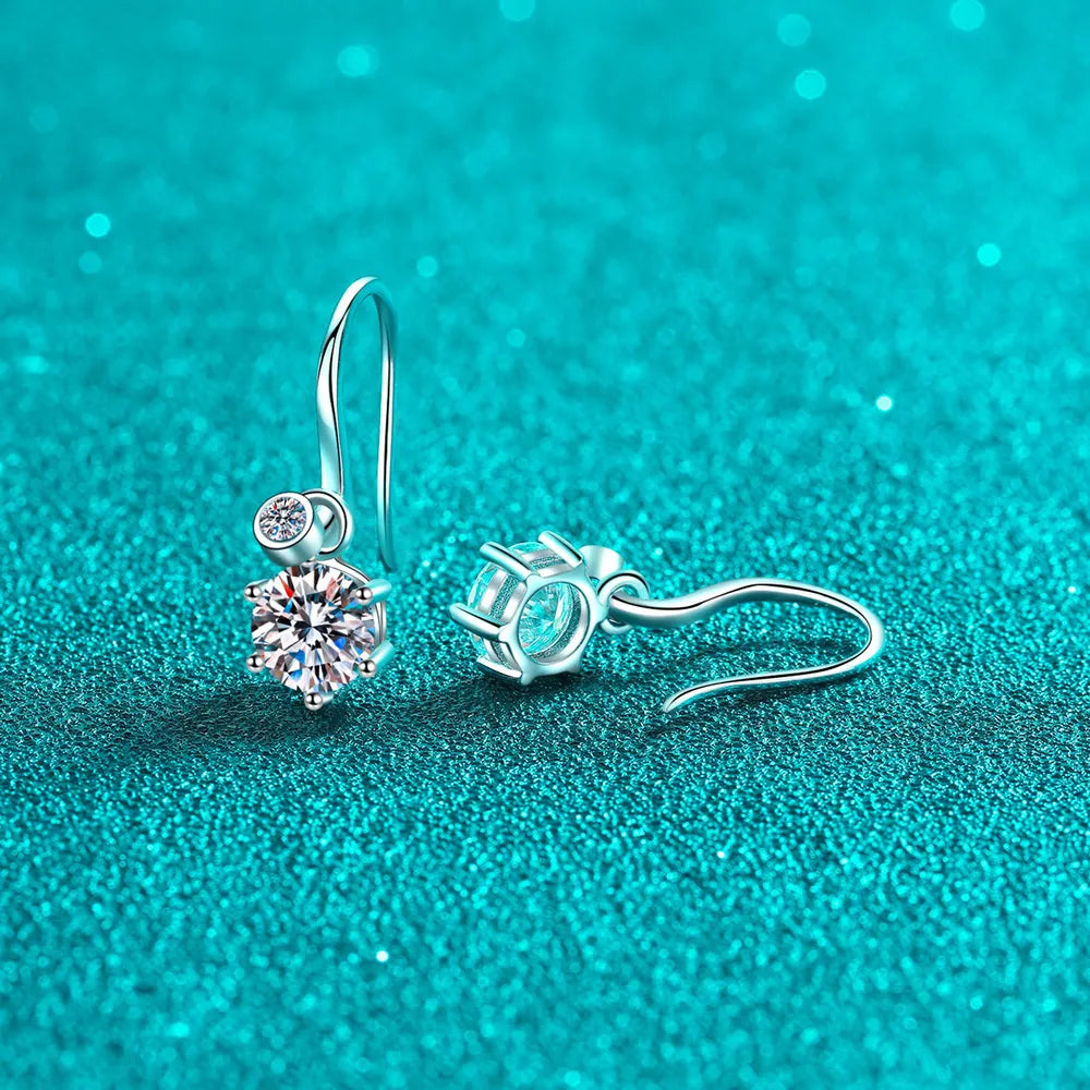 2 Carat Sparkala™ 925 Sterling Silver Earrings by Sparkala