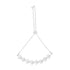 Sterling Silver Diamond Woven Heart Bolo Bracelet (0.1 cttw, H-I Color, I2-I3 Clarity) by Bids.com