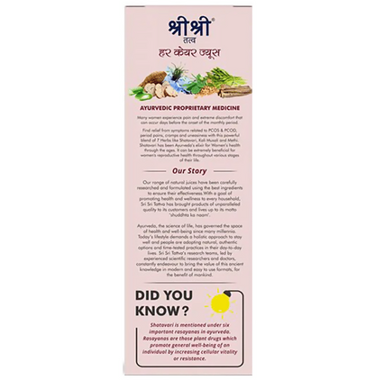 Sri Sri Tattva Her Care Juice