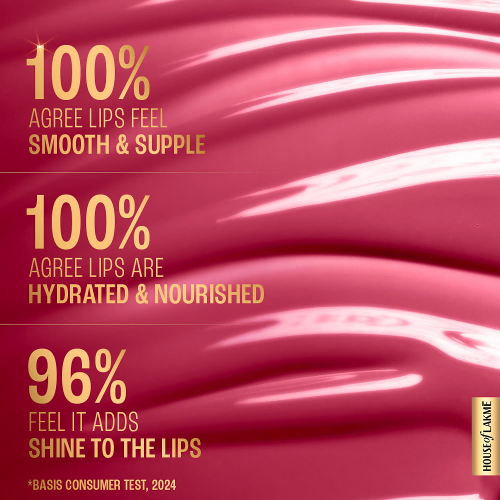 Lakme Superglow Vit C Gloss - Peachy Nude