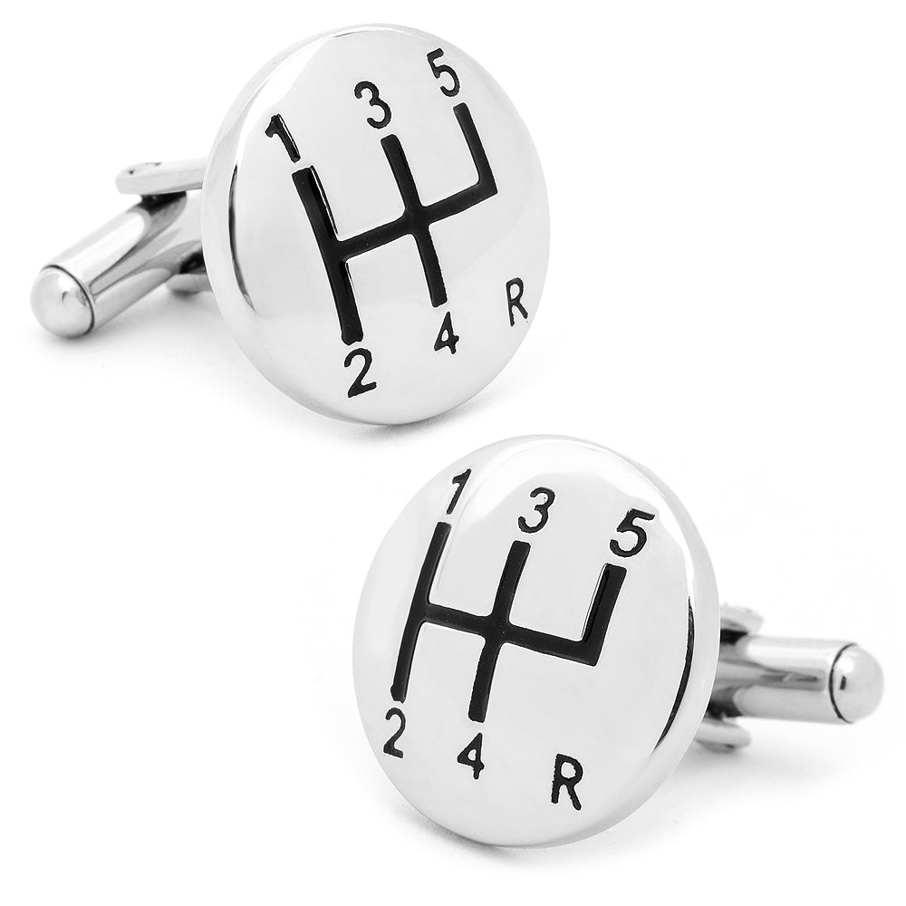 Gear Shifter Cufflinks by Cufflinks.com