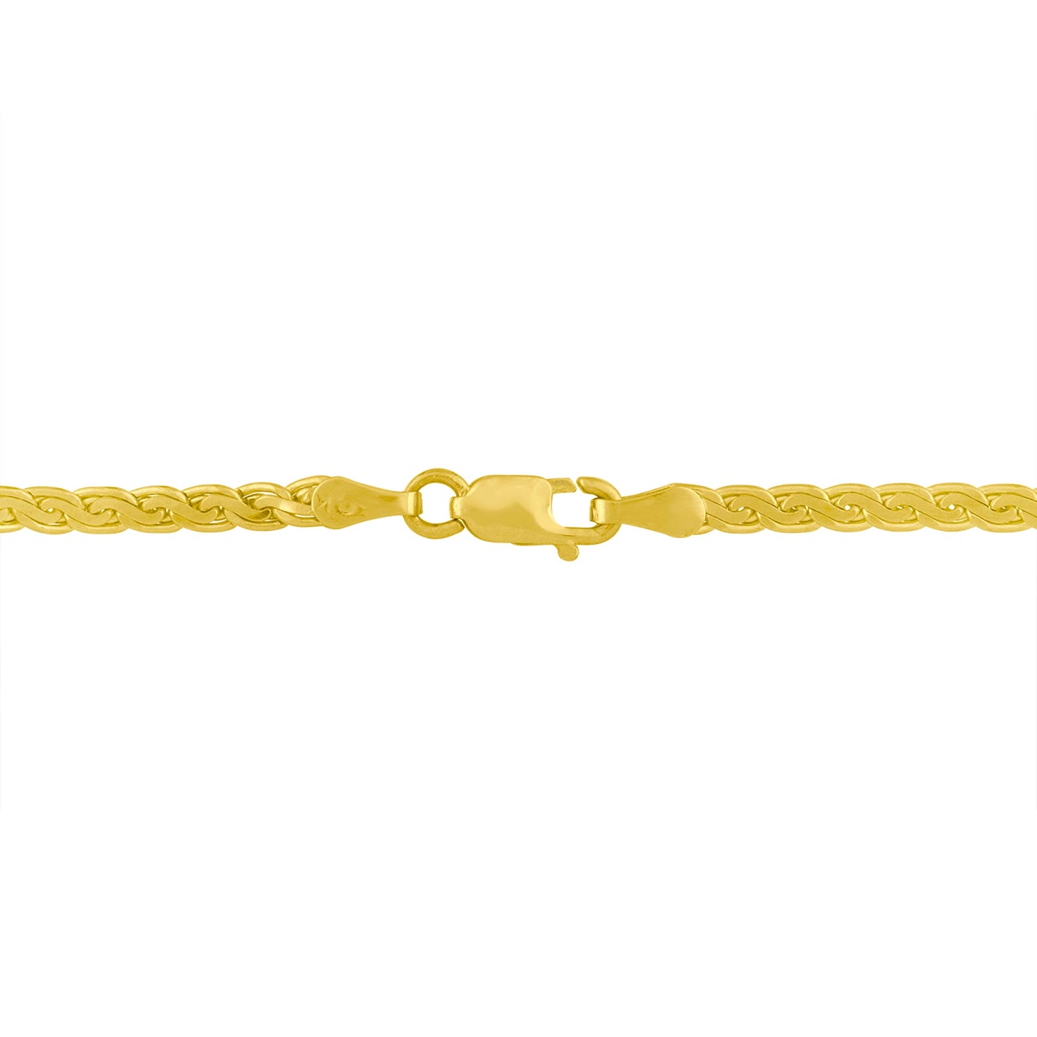 14K Yellow and White Gold 1/4 Cttw Princess Cut Diamond Channel-Set â€œVâ€ Shape 18" Pendant Necklace (H-I Color, SI2-I1 Clarity) by Bids.com