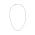 14K White Gold Bezel Set 1.00 Cttw Diamond 11 Station Necklace by Bids.com