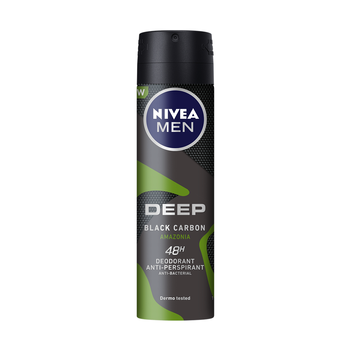 Nivea Men Deep Black Carbon Amazonia Deo Spray 150ml by Pasteur Pharmacy