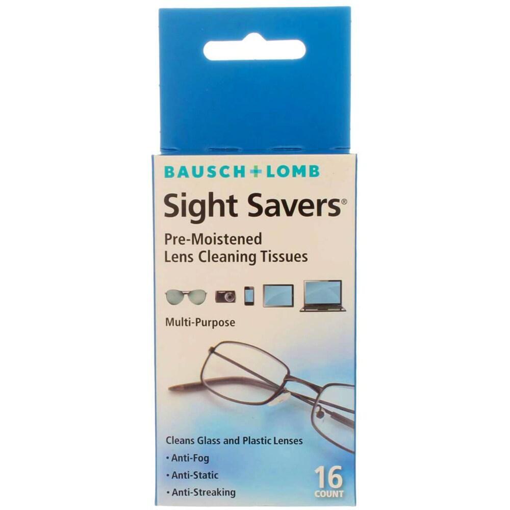 Bausch &amp; Lomb Sight Savers Pre-Moistened Lens Cleaning Tissues