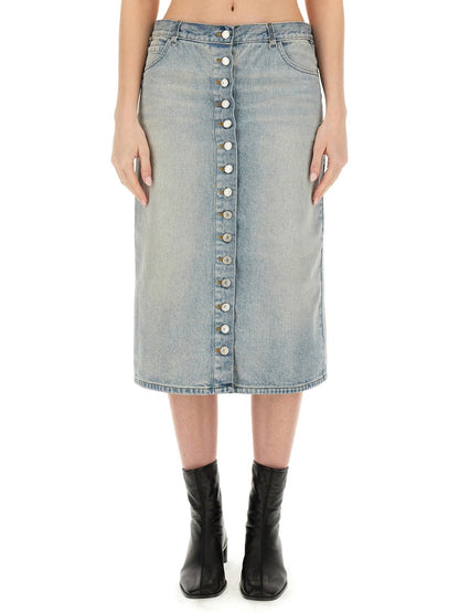 Courreges Women Midi Skirt by Luosophy