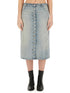 Courreges Women Midi Skirt by Luosophy