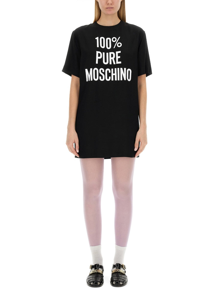 Moschino Women Dress With Logo by Luosophy
