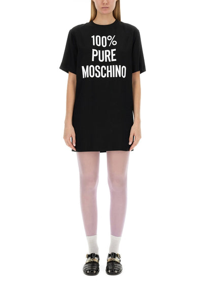 Moschino Women Dress With Logo by Luosophy
