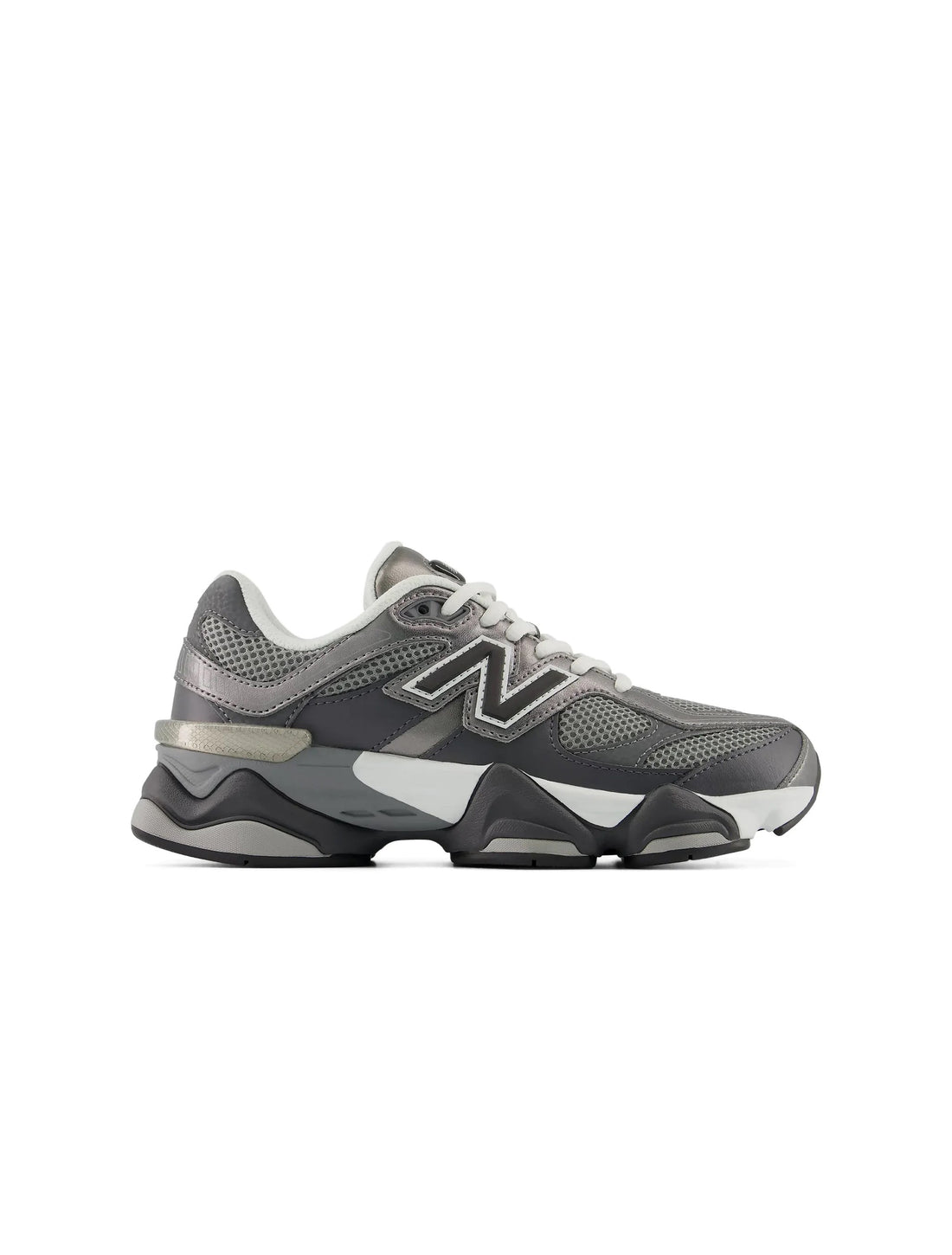 New Balance Big Kids 9060 Lace - Grey/Black by Denim Exchange