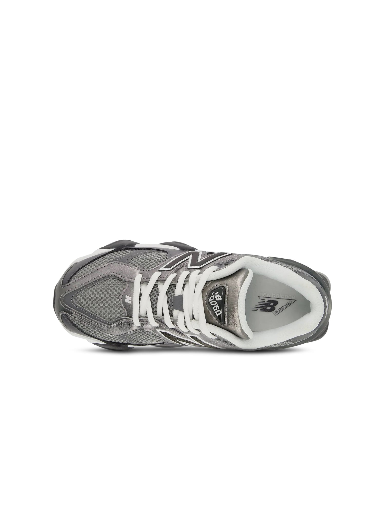 New Balance Big Kids 9060 Lace - Grey/Black by Denim Exchange