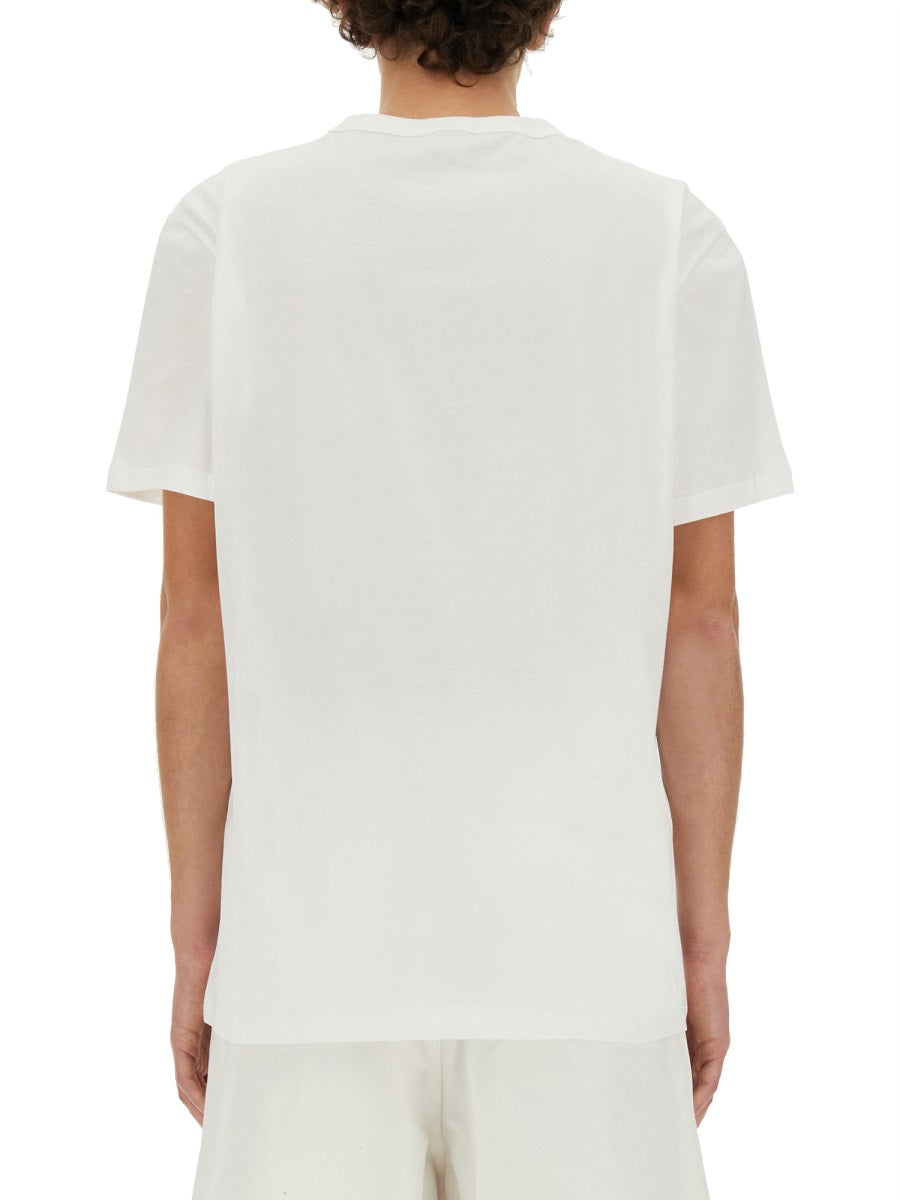 Alexander Mcqueen Men Skull Print T-Shirt by Luosophy