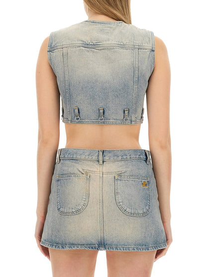Courreges Women Top Cropped by Luosophy