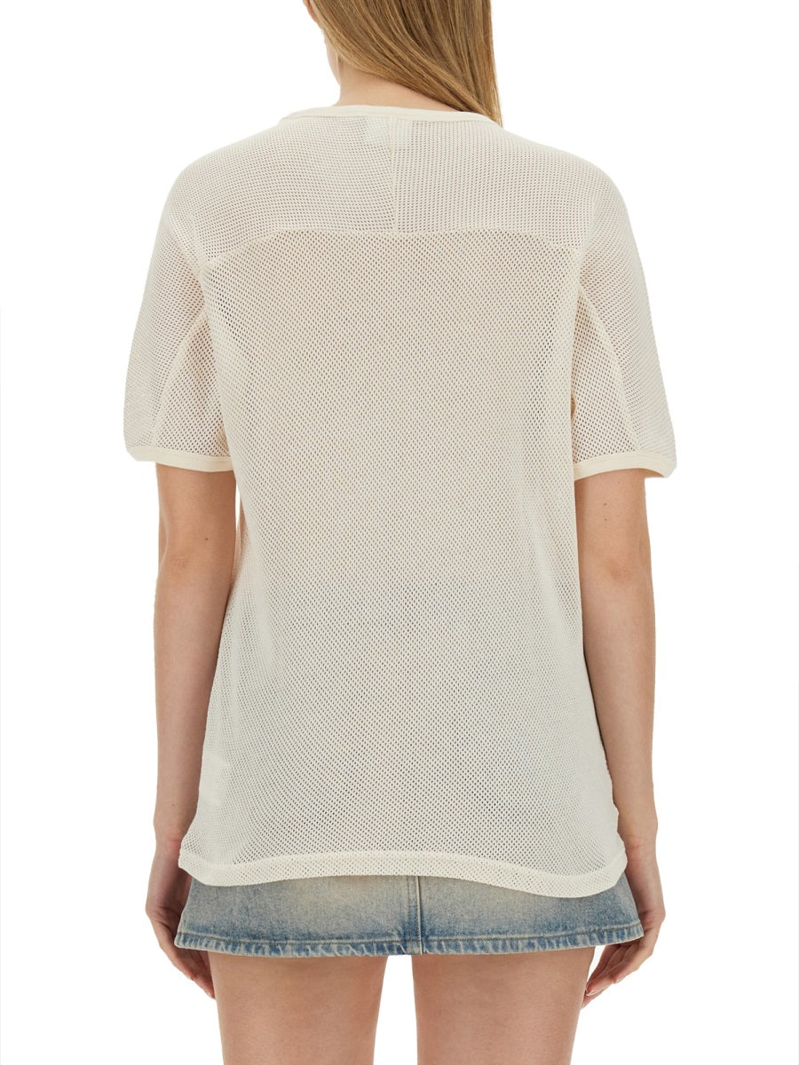 Courreges Women T-Shirt With Logo by Luosophy