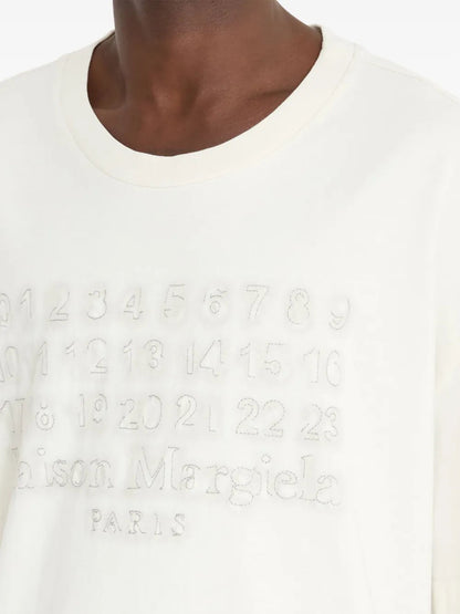 Maison Margiela Men T-Shirt With Numbers Motif by Luosophy
