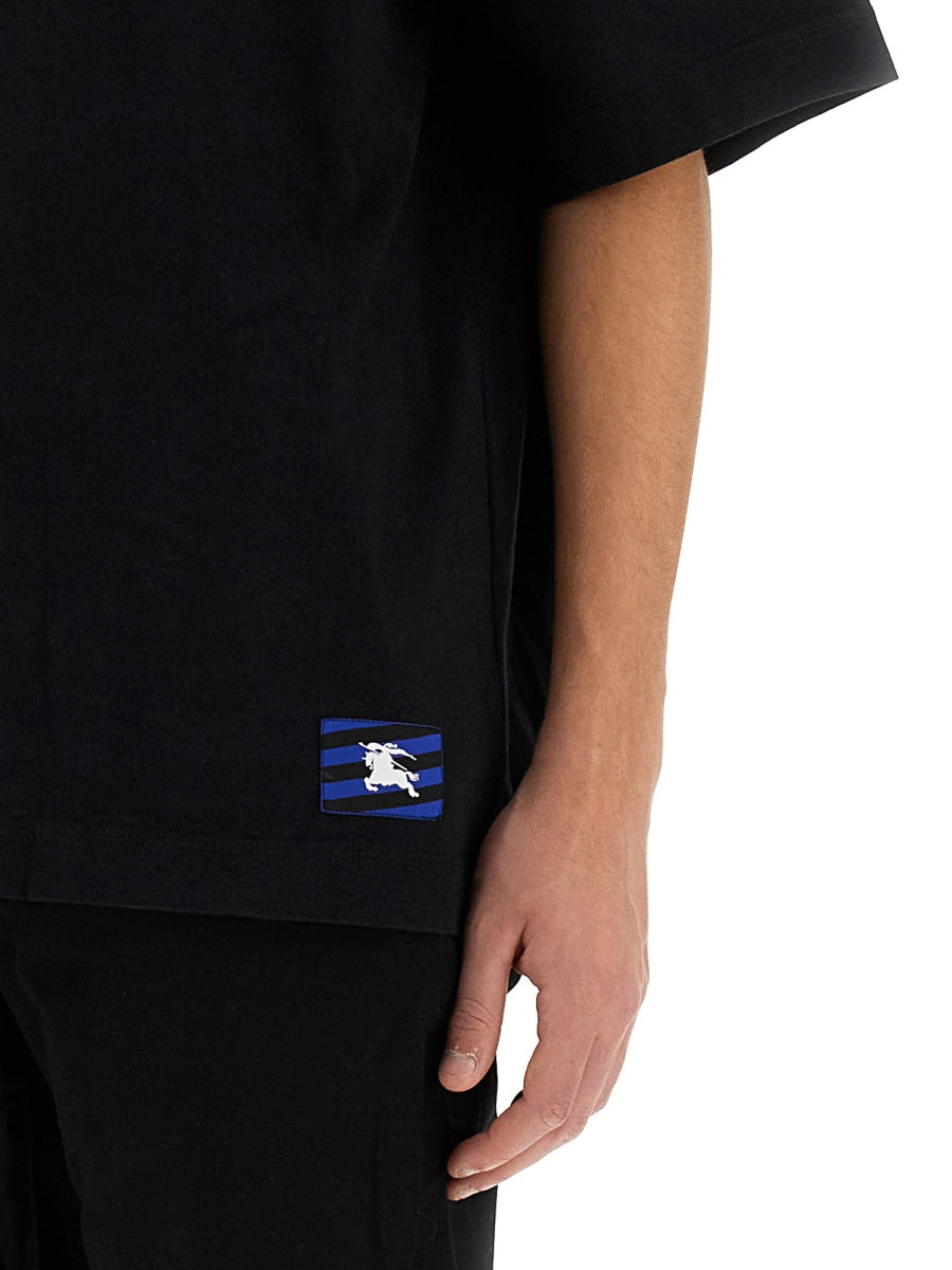 Burberry Men T-Shirt With Ekd Patch by Luosophy
