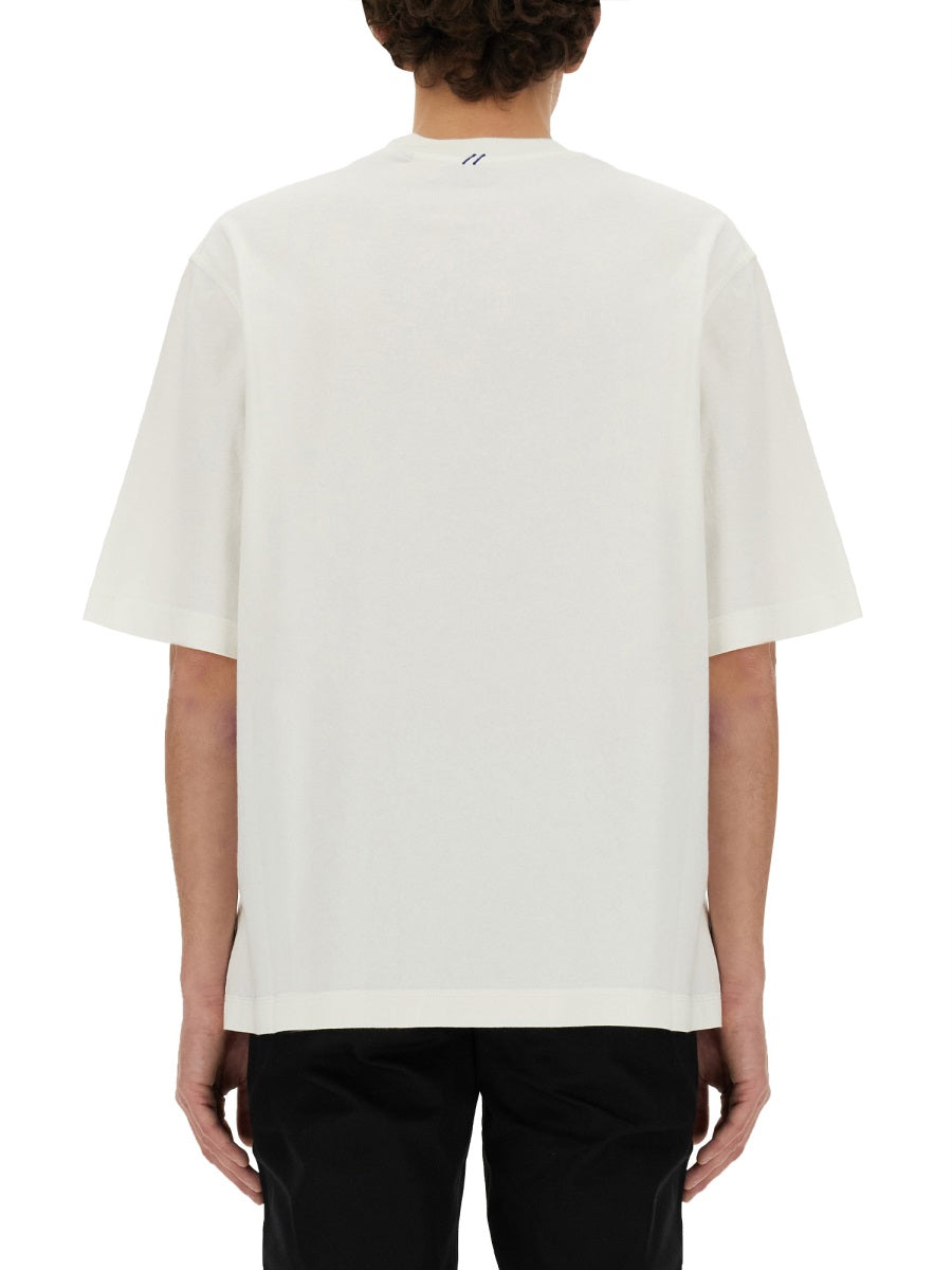 Burberry Men T-Shir With Ekd Patch by Luosophy