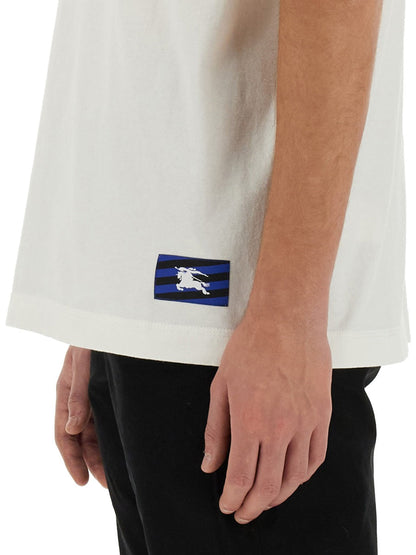 Burberry Men T-Shir With Ekd Patch by Luosophy