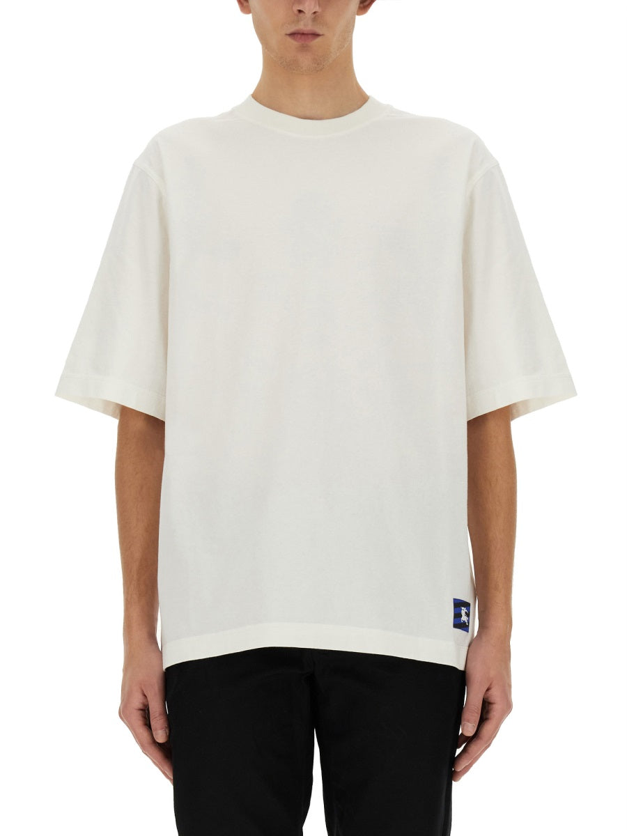 Burberry Men T-Shir With Ekd Patch by Luosophy