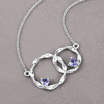 0.38 Carat Genuine Tanzanite .925 Sterling Silver Pendant by Bids.com