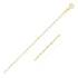 14k Yellow Gold Singapore Chain 0.6mm by Bids.com