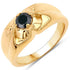 0.50 Carat Genuine Black Diamond .925 Sterling Silver Ring by Bids.com