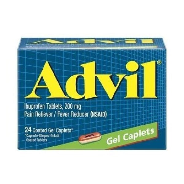 Advil Ibuprofen 200 Mg Pain Reliever Gel Caplets 24 by Pasteur Pharmacy
