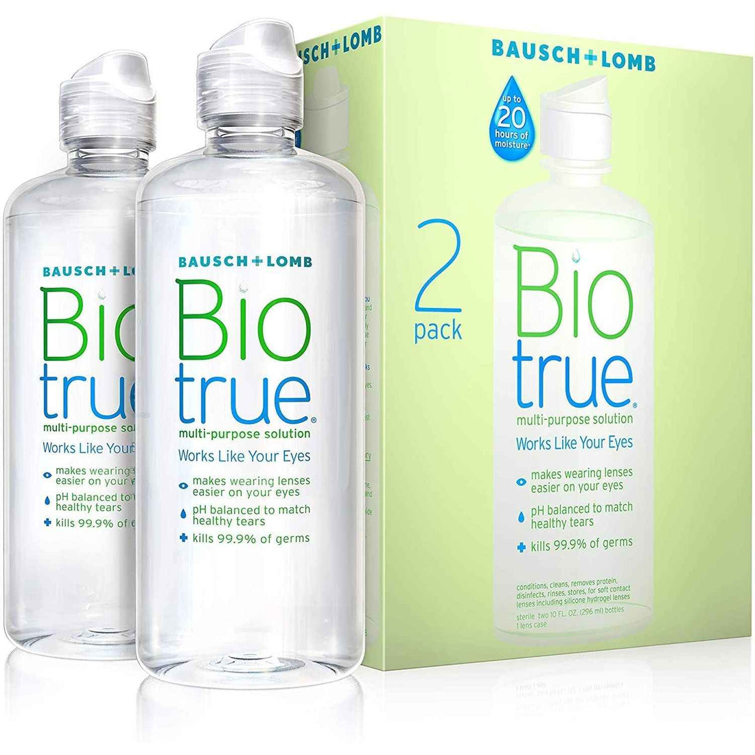 Biotrue Bausch &amp; Lomb Multi-Purpose Contact Lens Solution - 4 Fl Oz