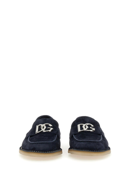 Dolce &amp; Gabbana Men Suede Loafer by Luosophy