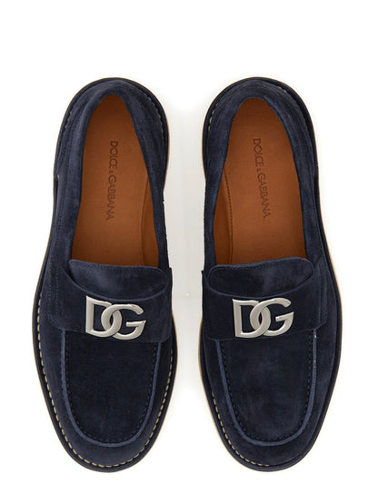 Dolce &amp; Gabbana Men Suede Loafer by Luosophy