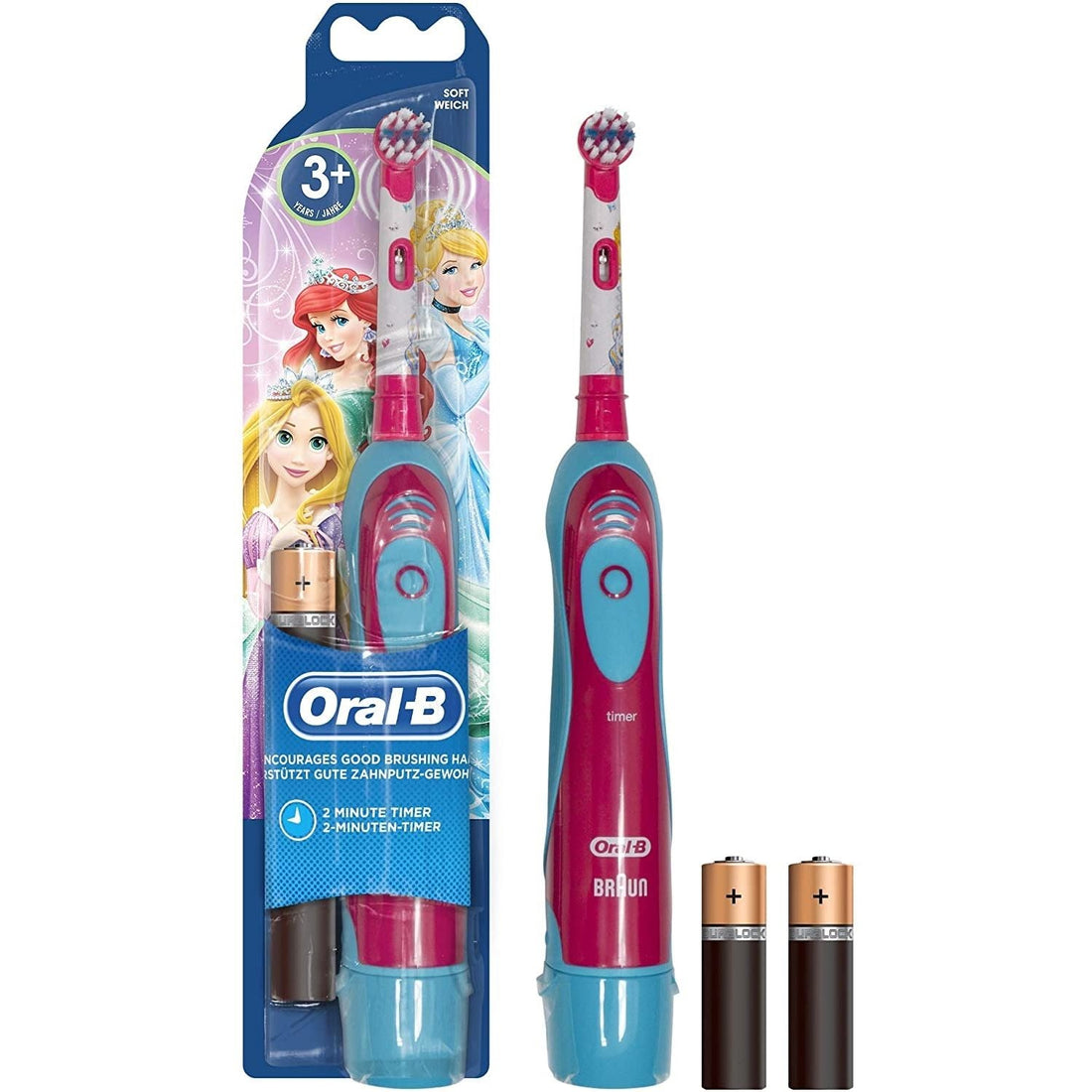 Oral-B® Kids Battery Toothbrush – Disney Princess Edition by Pasteur Pharmacy