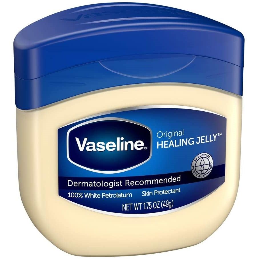 Vaseline 100% Pure Petroleum Jelly Jar, Original - 1.75 Oz - DestGlow