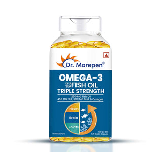 Dr. Morepen Omega-3 Deep Sea Fish Oil Triple Strength Softgels