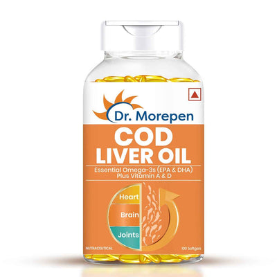 Dr. Morepen Cod Liver Oil Softgels